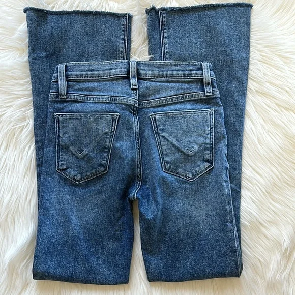 Hudson Jeans Nico Raw Hem Mid Rise Bootcut Jeans - Picture 4 of 8